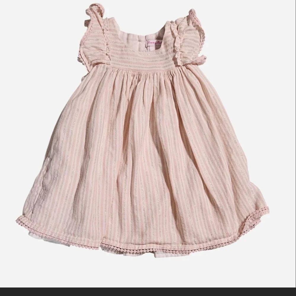 Tommy Bahama Kids Dress in Light Pink with Ruffles